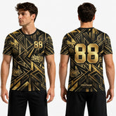 Black Gold Polyester T Shirts