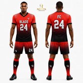 Sublimation Blaze Soccer Uniforms