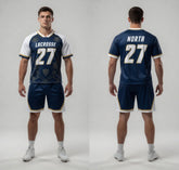 Custom Navy Lacrosse Uniforms
