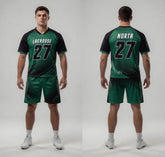 Custom Old Gold Lacrosse Uniforms