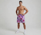 Custom Sublimation Hawaiian Flower Print Shorts