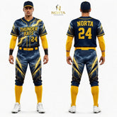 Sublimation Thunder Bats Baseball Uniform