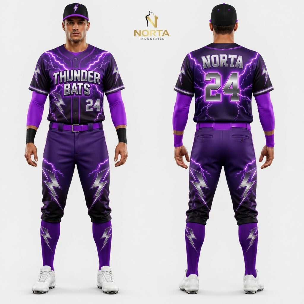 Sublimation Baseball Uniform Kit