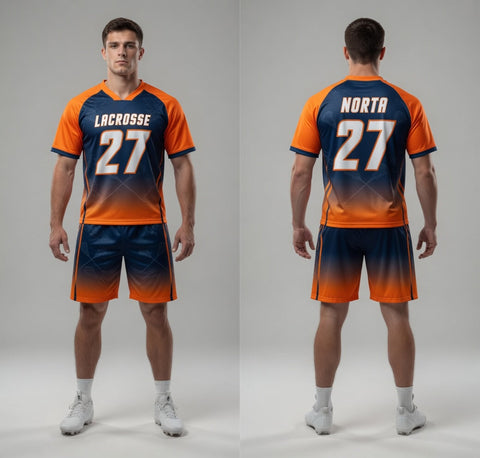 Custom Abstract Texture Lacrosse Uniforms
