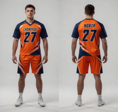 Custom Plain Dyed Lacrosse Uniforms