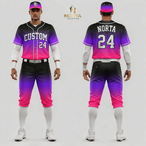 Custom Pinstripe Baseball Uniforms