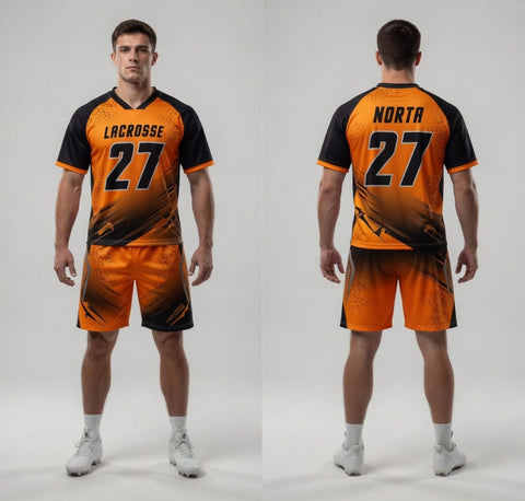 Custom Graffiti Pattern Lacrosse Uniforms
