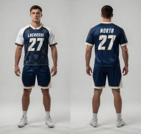 Custom Graffiti Pattern Lacrosse Uniforms