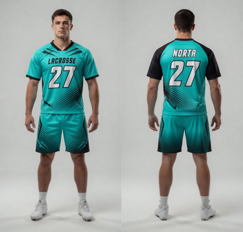 Custom Plain Dyed Lacrosse Uniforms