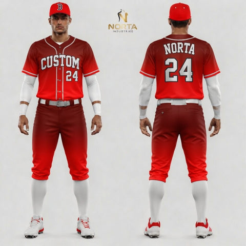 Custom Navy Blue Baseball Uniforms