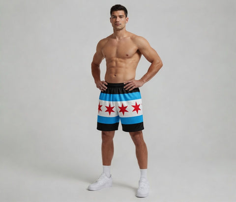 Custom Sublimation Missoni Multicolor Shorts
