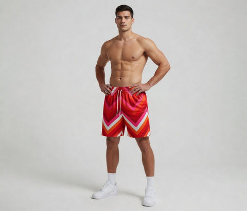 Custom Sublimation Giraffe Skin Print Shorts