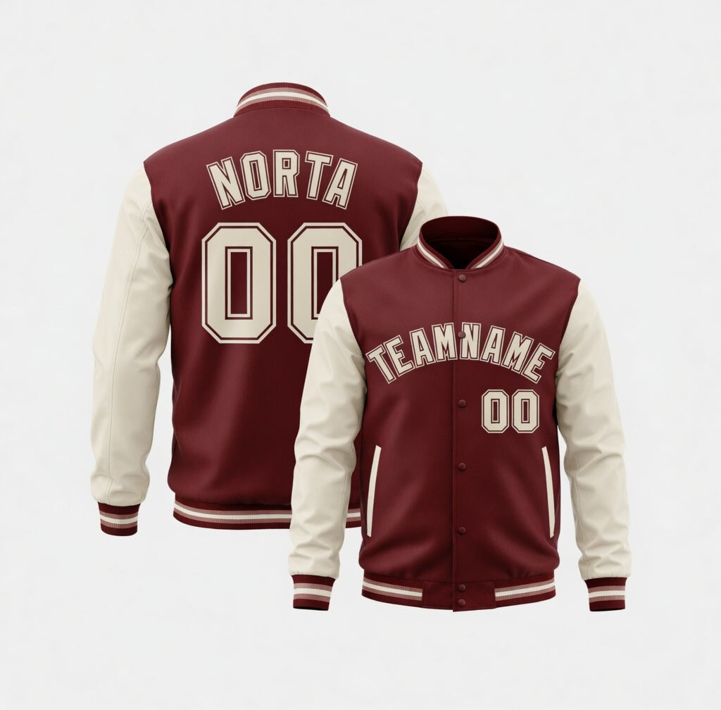 Custom Kelly Green Yellow Varsity Jackets